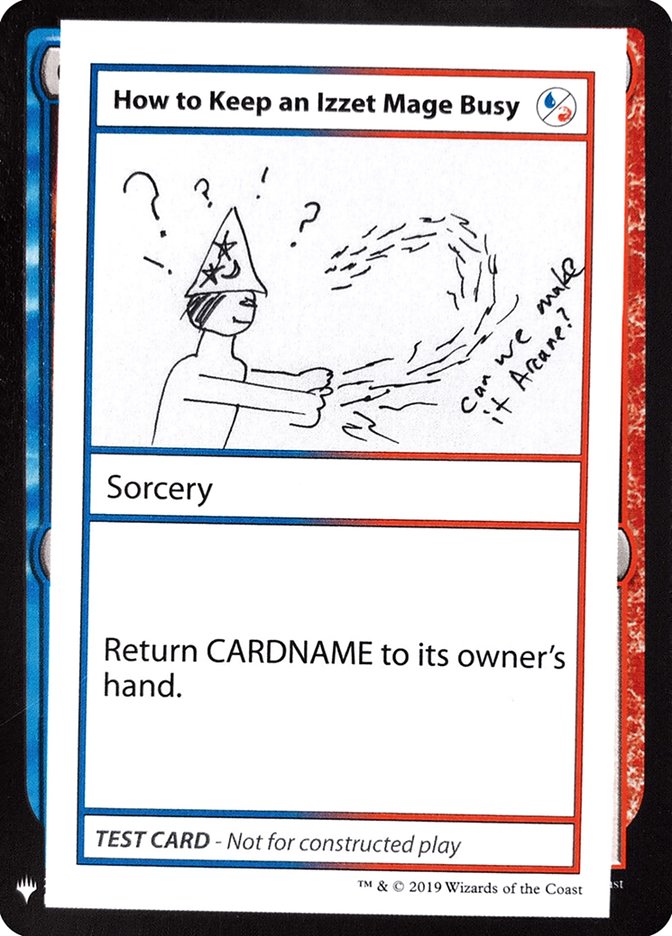 How to Keep an Izzet Mage Busy [Mystery Booster Playtest Cards] | Dragon's Lair Comics and Fantasy Houston TX