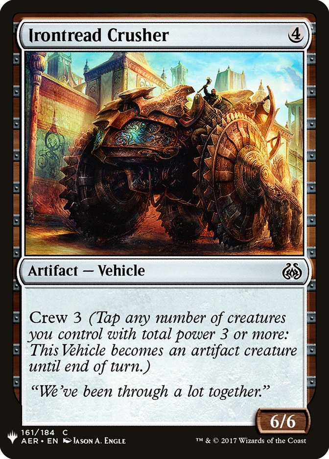 Irontread Crusher [Mystery Booster] | Dragon's Lair Comics and Fantasy Houston TX