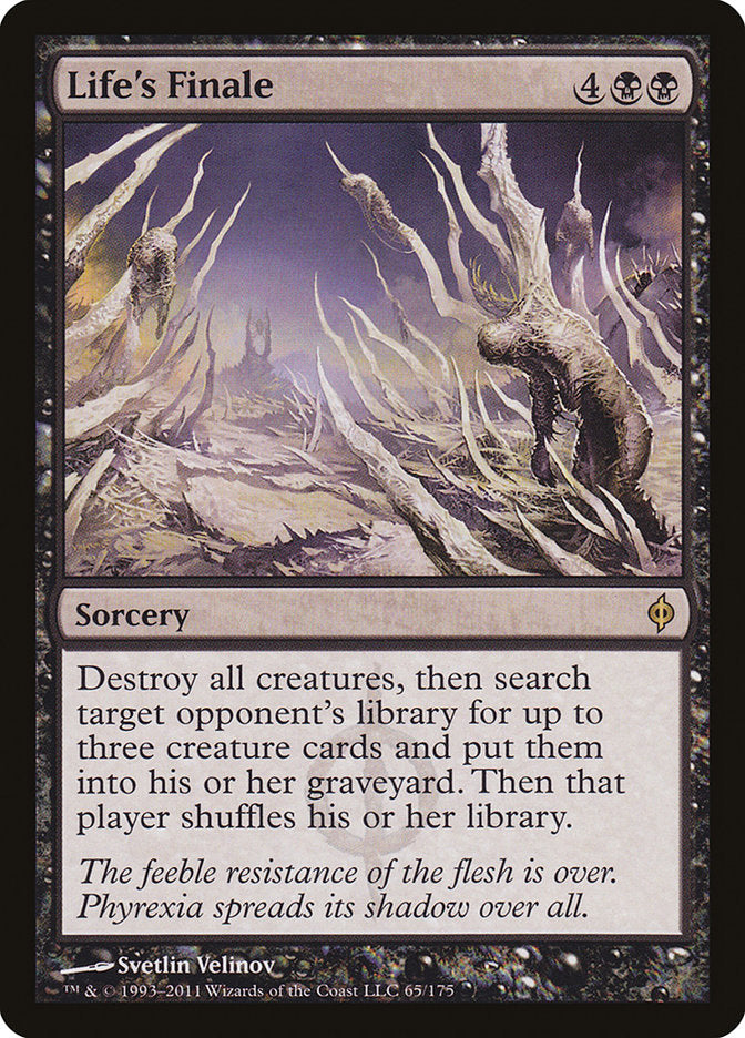 Life's Finale [New Phyrexia] | Dragon's Lair Comics and Fantasy Houston TX
