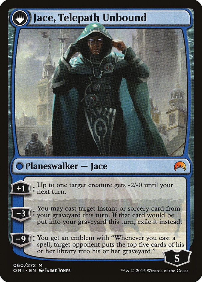 Jace, Vryn's Prodigy // Jace, Telepath Unbound [Magic Origins] | Dragon's Lair Comics and Fantasy Houston TX