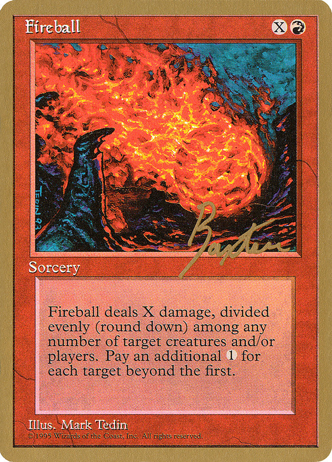 Fireball (George Baxter) [Pro Tour Collector Set] | Dragon's Lair Comics and Fantasy Houston TX