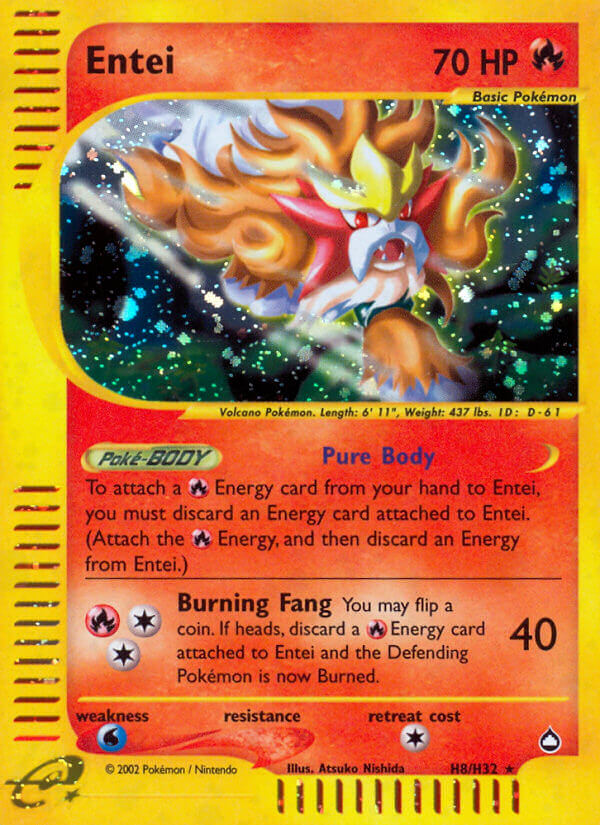 Entei (H8/H32) [Aquapolis] | Dragon's Lair Comics and Fantasy Houston TX