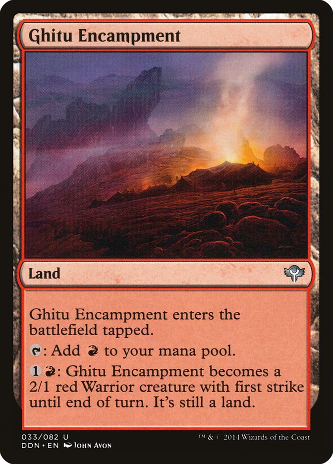 Ghitu Encampment [Duel Decks: Speed vs. Cunning] | Dragon's Lair Comics and Fantasy Houston TX