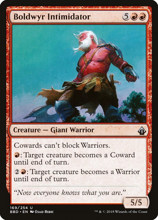 Boldwyr Intimidator [Battlebond] | Dragon's Lair Comics and Fantasy Houston TX