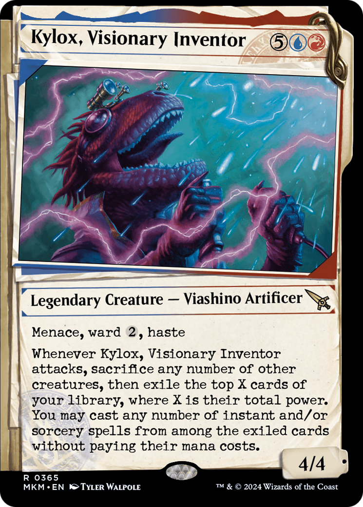 Kylox, Visionary Inventor (Showcase) [Murders at Karlov Manor] | Dragon's Lair Comics and Fantasy Houston TX
