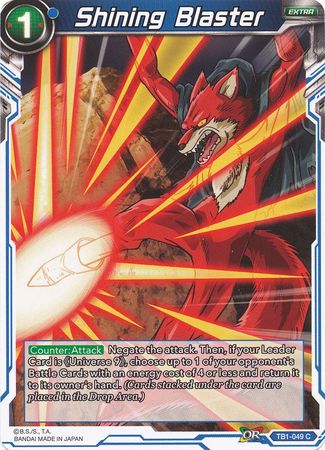 Shining Blaster (TB1-049) [The Tournament of Power] | Dragon's Lair Comics and Fantasy Houston TX
