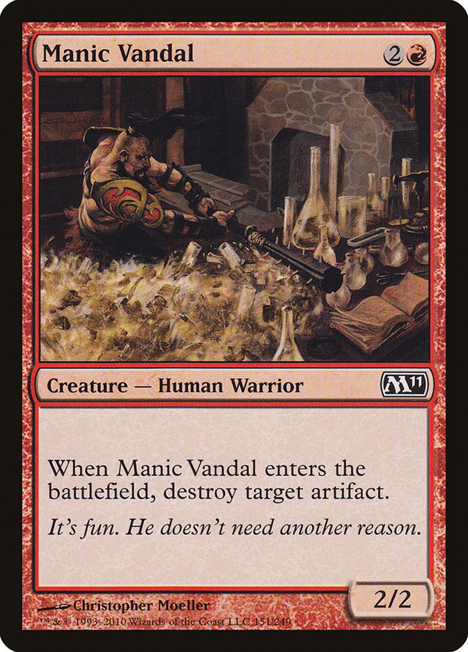Manic Vandal [Magic 2011] | Dragon's Lair Comics and Fantasy Houston TX