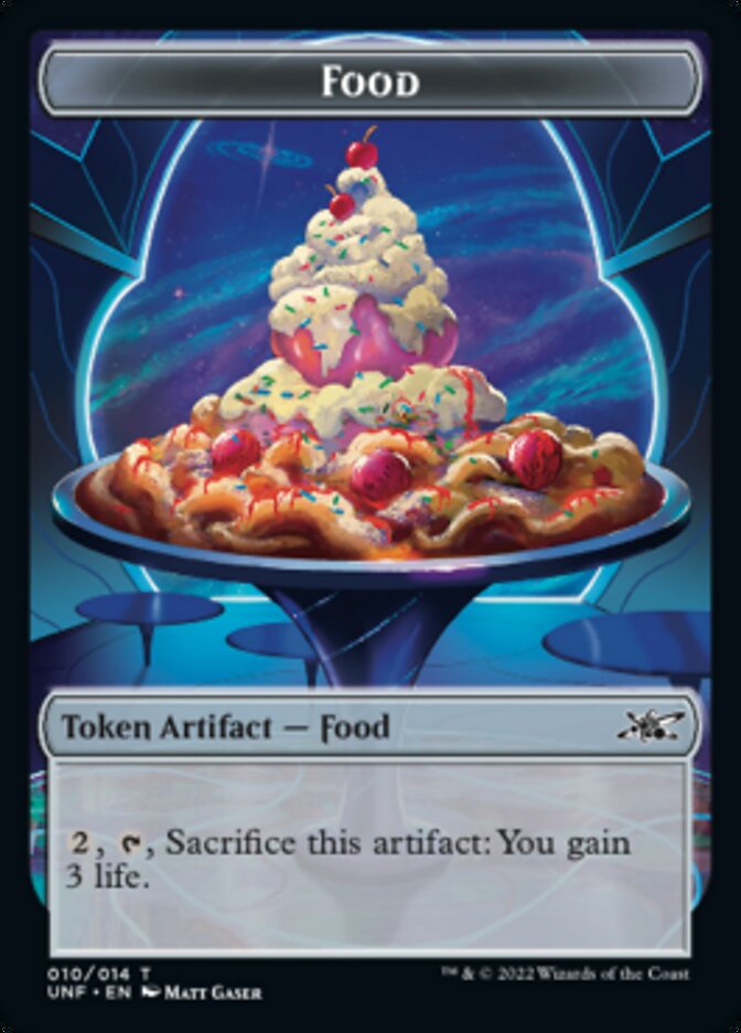 Food (010) Token [Unfinity Tokens] | Dragon's Lair Comics and Fantasy Houston TX