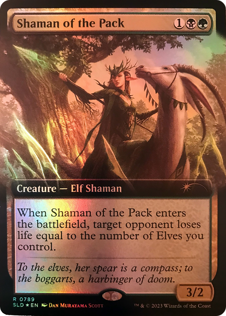 Shaman of the Pack (Extended Art) [Secret Lair Drop Series] | Dragon's Lair Comics and Fantasy Houston TX