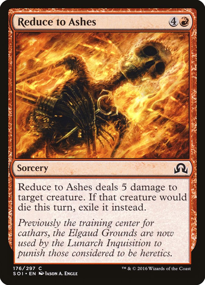 Reduce to Ashes [Shadows over Innistrad] | Dragon's Lair Comics and Fantasy Houston TX