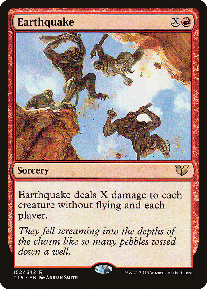 Earthquake [Commander 2015] | Dragon's Lair Comics and Fantasy Houston TX