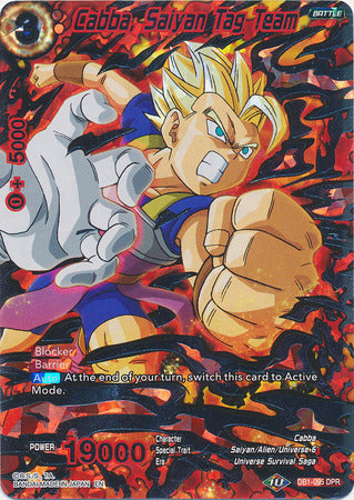 Cabba, Saiyan Tag Team (DB1-095) [Dragon Brawl] | Dragon's Lair Comics and Fantasy Houston TX
