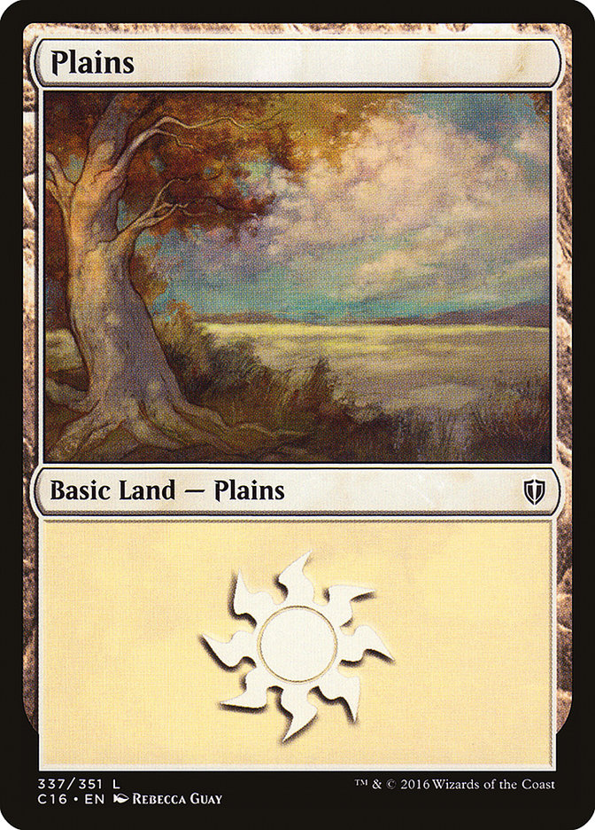 Plains (337) [Commander 2016] | Dragon's Lair Comics and Fantasy Houston TX