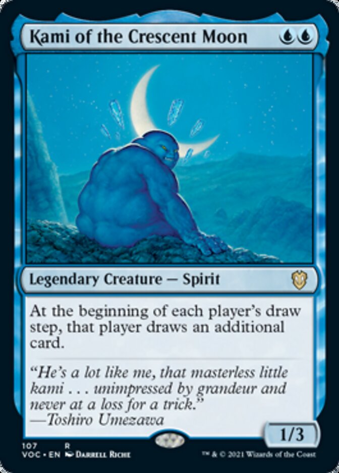 Kami of the Crescent Moon [Innistrad: Crimson Vow Commander] | Dragon's Lair Comics and Fantasy Houston TX