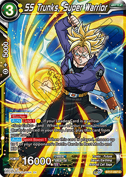 SS Trunks, Super Warrior (BT17-097) [Ultimate Squad] | Dragon's Lair Comics and Fantasy Houston TX