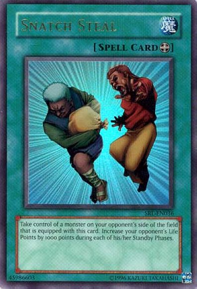 Snatch Steal [SRL-036] Ultra Rare | Dragon's Lair Comics and Fantasy Houston TX