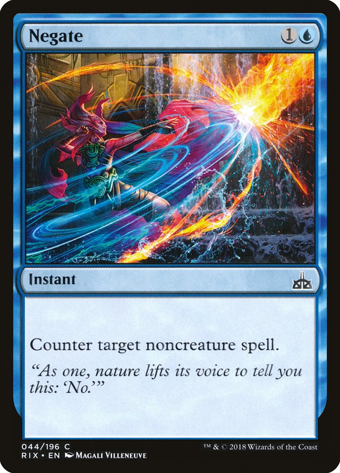 Negate [Rivals of Ixalan] | Dragon's Lair Comics and Fantasy Houston TX