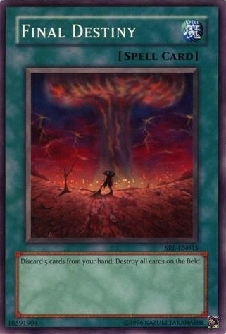 Final Destiny [SRL-EN035] Common | Dragon's Lair Comics and Fantasy Houston TX