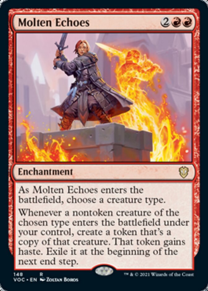 Molten Echoes [Innistrad: Crimson Vow Commander] | Dragon's Lair Comics and Fantasy Houston TX