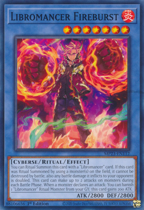 Libromancer Fireburst [MP23-EN112] Rare | Dragon's Lair Comics and Fantasy Houston TX