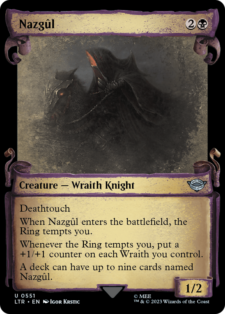 Nazgul (0551) [The Lord of the Rings: Tales of Middle-Earth Showcase Scrolls] | Dragon's Lair Comics and Fantasy Houston TX
