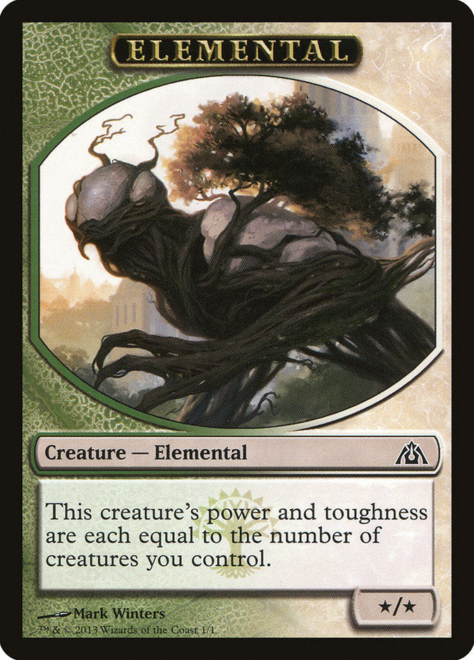 Elemental Token [Dragon's Maze Tokens] | Dragon's Lair Comics and Fantasy Houston TX