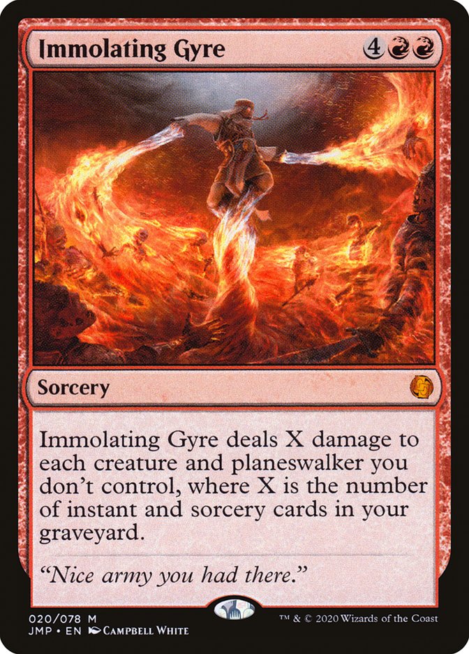 Immolating Gyre [Jumpstart] | Dragon's Lair Comics and Fantasy Houston TX