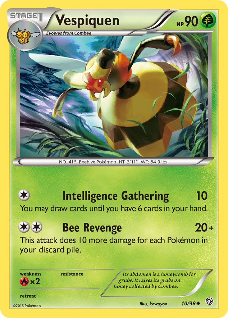 Vespiquen (10/98) [XY: Ancient Origins] | Dragon's Lair Comics and Fantasy Houston TX
