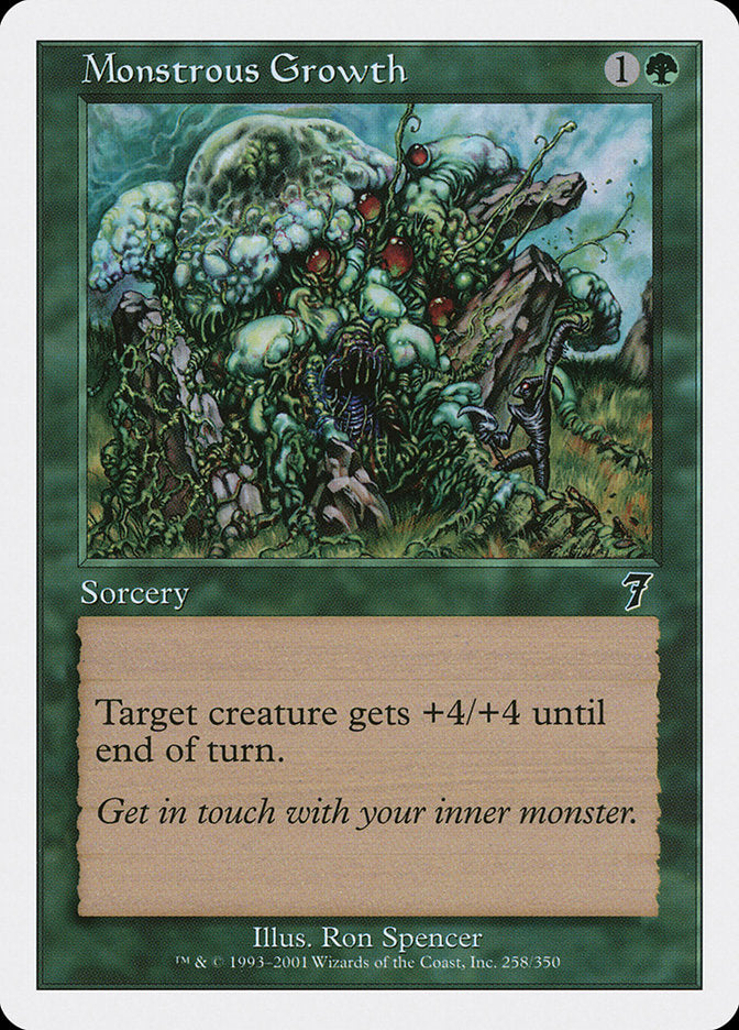 Monstrous Growth [Seventh Edition] | Dragon's Lair Comics and Fantasy Houston TX