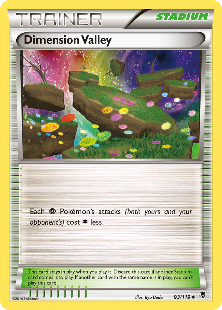 Dimension Valley (93/119) [XY: Phantom Forces] | Dragon's Lair Comics and Fantasy Houston TX