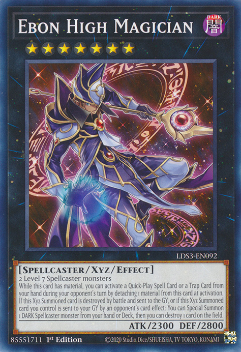 Ebon High Magician [LDS3-EN092] Common | Dragon's Lair Comics and Fantasy Houston TX