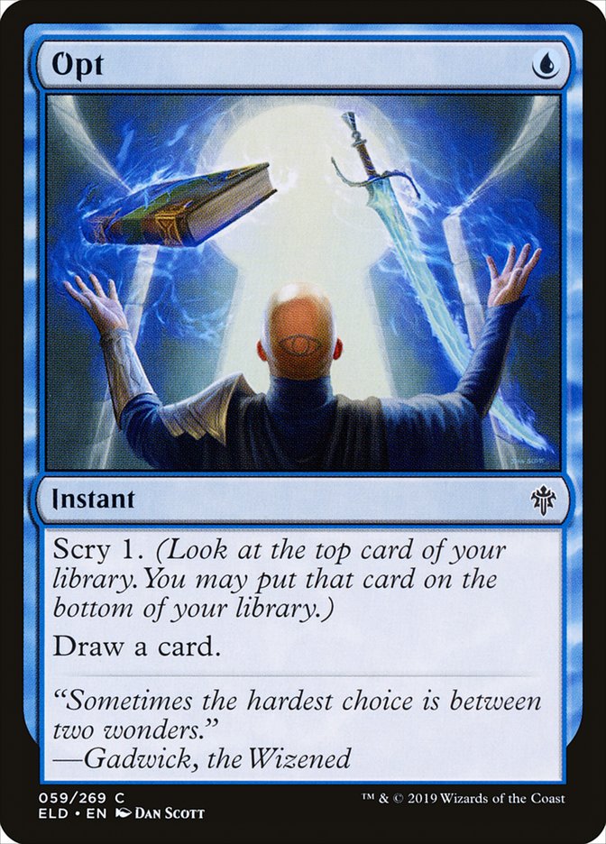 Opt [Throne of Eldraine] | Dragon's Lair Comics and Fantasy Houston TX