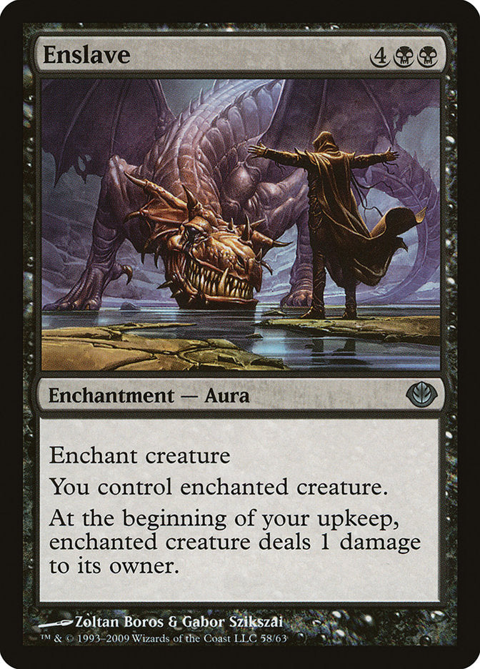 Enslave [Duel Decks: Garruk vs. Liliana] | Dragon's Lair Comics and Fantasy Houston TX