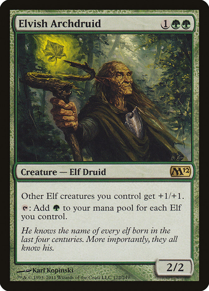 Elvish Archdruid [Magic 2012] | Dragon's Lair Comics and Fantasy Houston TX