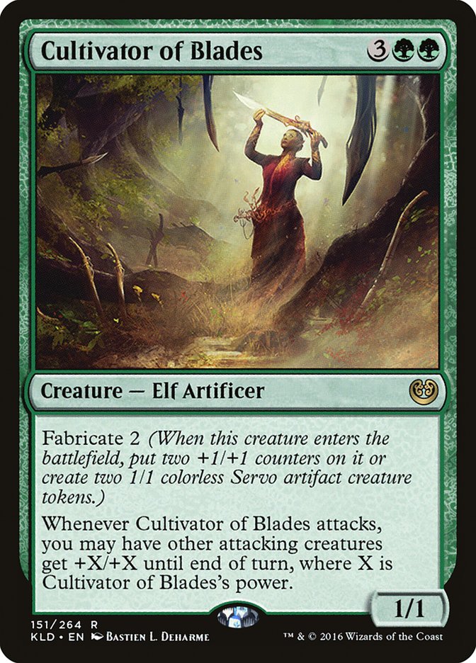 Cultivator of Blades [Kaladesh] | Dragon's Lair Comics and Fantasy Houston TX