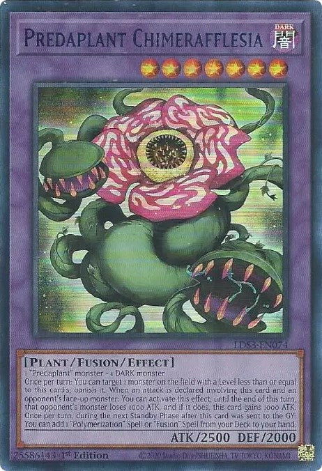 Predaplant Chimerafflesia (Blue) [LDS3-EN074] Ultra Rare | Dragon's Lair Comics and Fantasy Houston TX