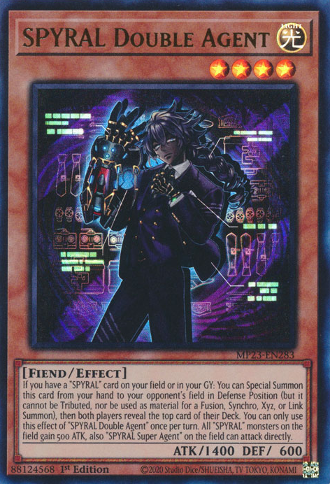 SPYRAL Double Agent [MP23-EN283] Ultra Rare | Dragon's Lair Comics and Fantasy Houston TX