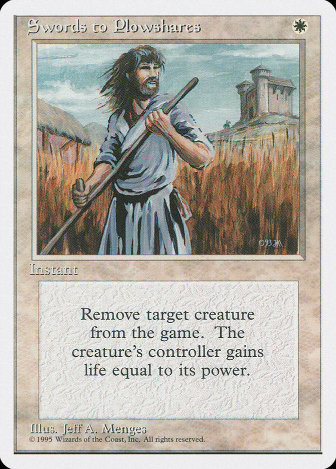 Swords to Plowshares [Fourth Edition] | Dragon's Lair Comics and Fantasy Houston TX