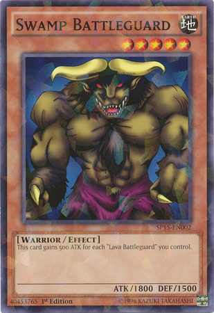 Swamp Battleguard [SP15-EN002] Shatterfoil Rare | Dragon's Lair Comics and Fantasy Houston TX