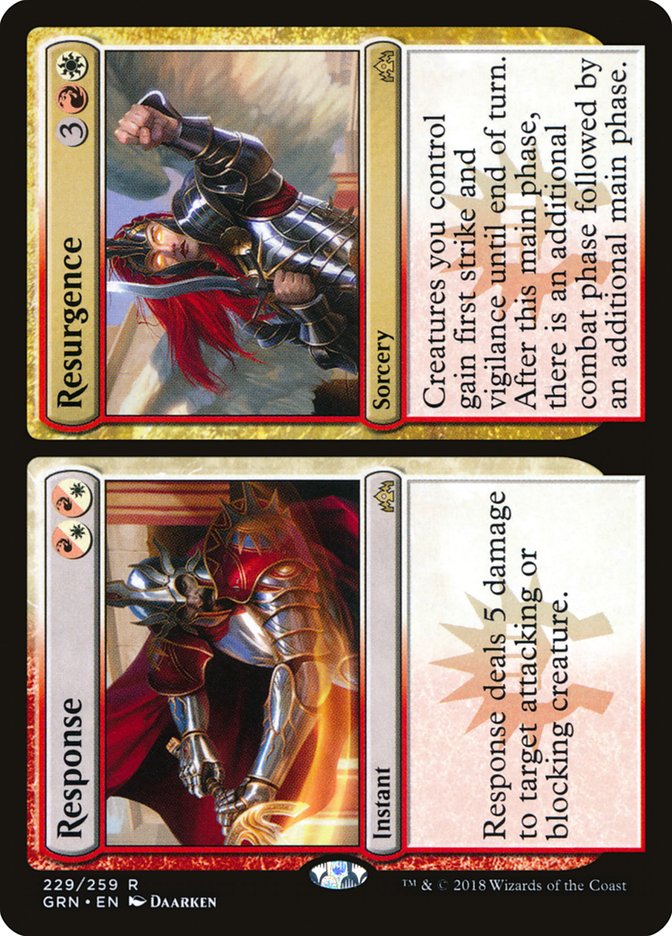 Response // Resurgence [Guilds of Ravnica] | Dragon's Lair Comics and Fantasy Houston TX