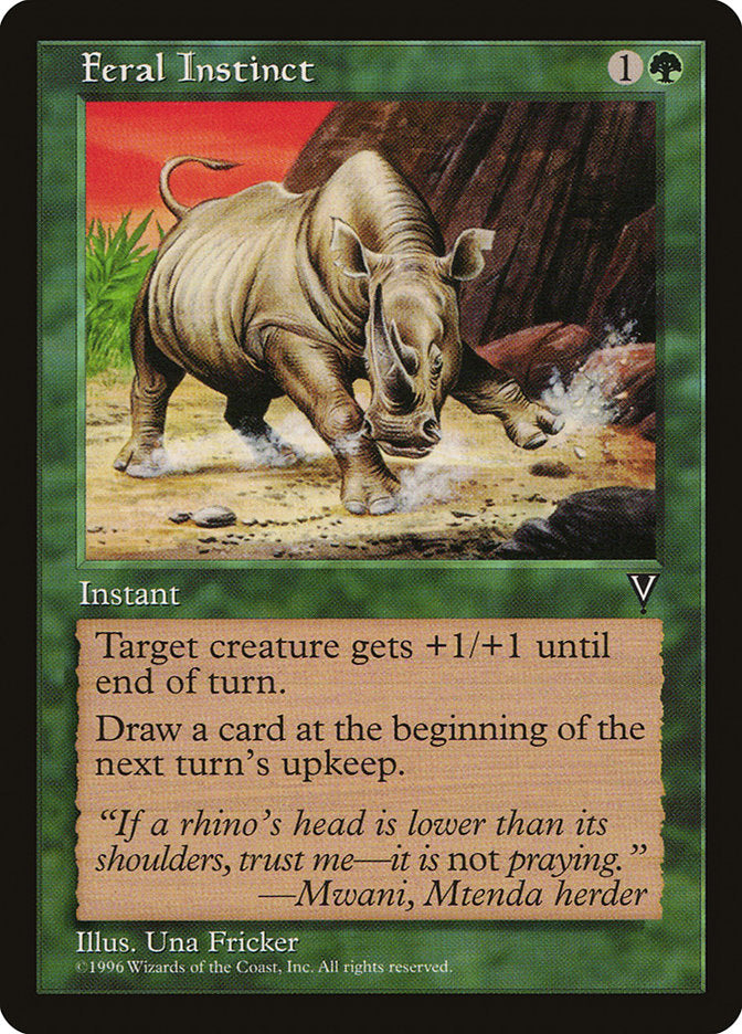Feral Instinct [Visions] | Dragon's Lair Comics and Fantasy Houston TX