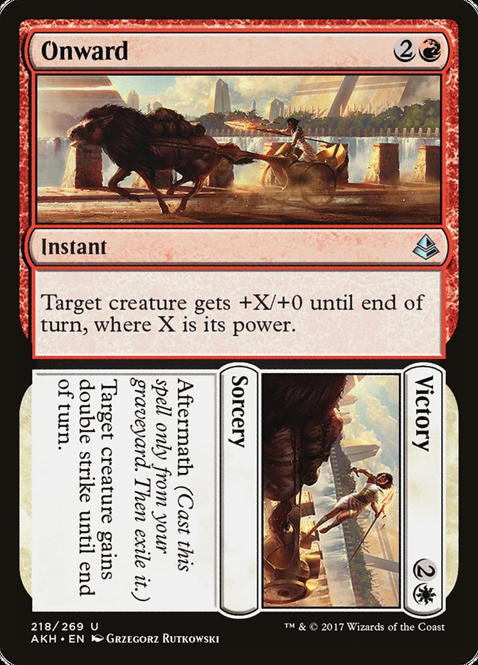 Onward // Victory [Amonkhet] | Dragon's Lair Comics and Fantasy Houston TX