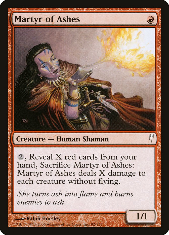 Martyr of Ashes [Coldsnap] | Dragon's Lair Comics and Fantasy Houston TX