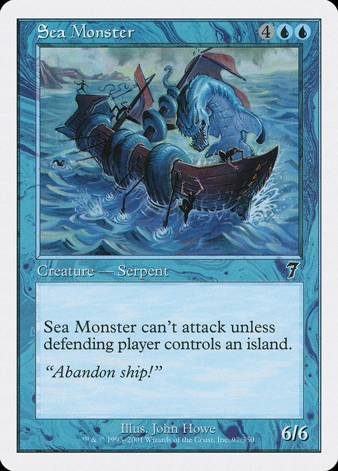 Sea Monster [Seventh Edition] | Dragon's Lair Comics and Fantasy Houston TX