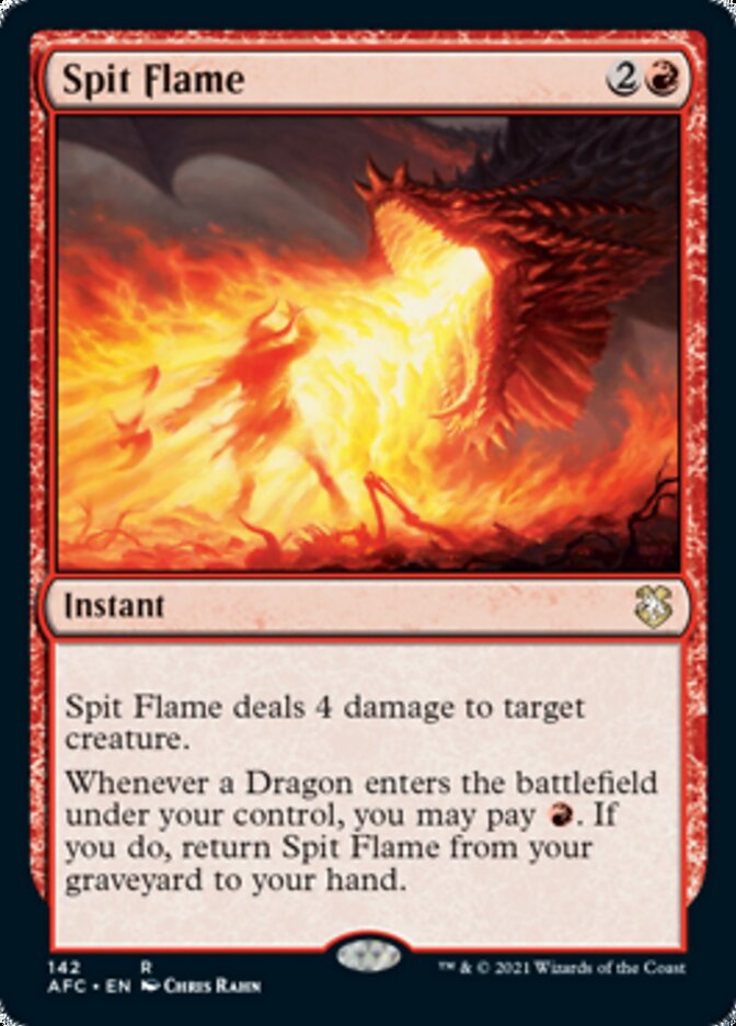 Spit Flame [Dungeons & Dragons: Adventures in the Forgotten Realms Commander] | Dragon's Lair Comics and Fantasy Houston TX