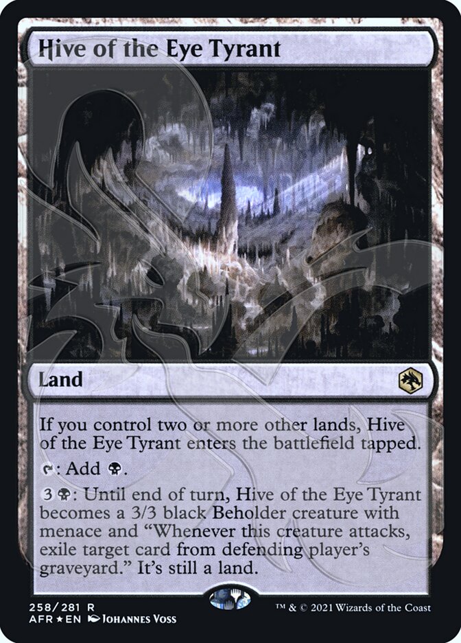 Hive of the Eye Tyrant (Ampersand Promo) [Dungeons & Dragons: Adventures in the Forgotten Realms Promos] | Dragon's Lair Comics and Fantasy Houston TX