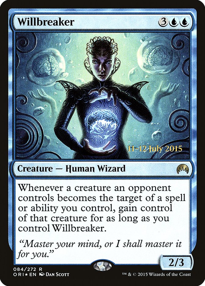 Willbreaker [Magic Origins Prerelease Promos] | Dragon's Lair Comics and Fantasy Houston TX