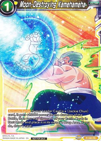 Moon-Destroying Kamehameha (Power Booster: World Martial Arts Tournament) (P-160) [Promotion Cards] | Dragon's Lair Comics and Fantasy Houston TX