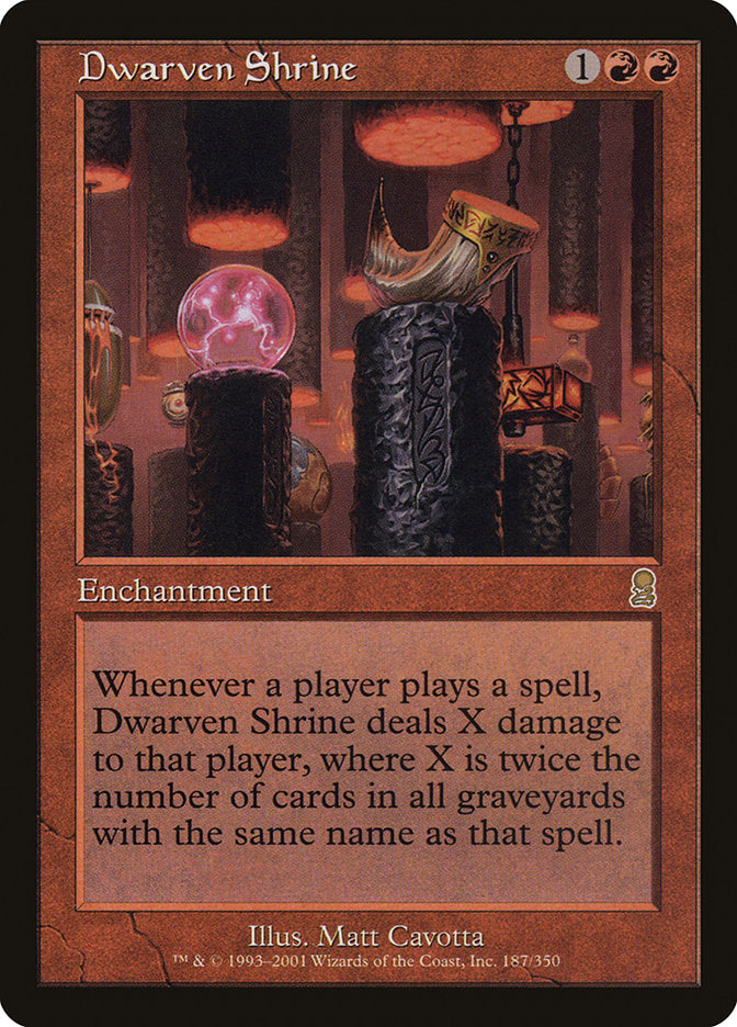 Dwarven Shrine [Odyssey] | Dragon's Lair Comics and Fantasy Houston TX