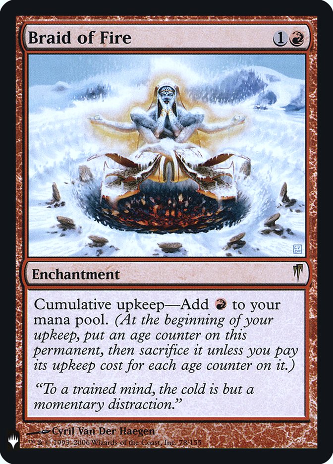 Braid of Fire [Mystery Booster] | Dragon's Lair Comics and Fantasy Houston TX